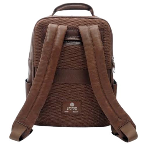 Spalding - Zaino Edition Numerata in pelle Marrone #3