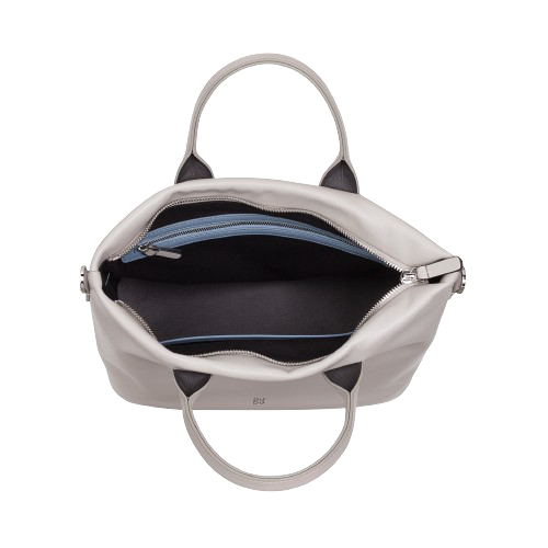 Dudubags Colorful - Borsa donna Grigio Perla #4