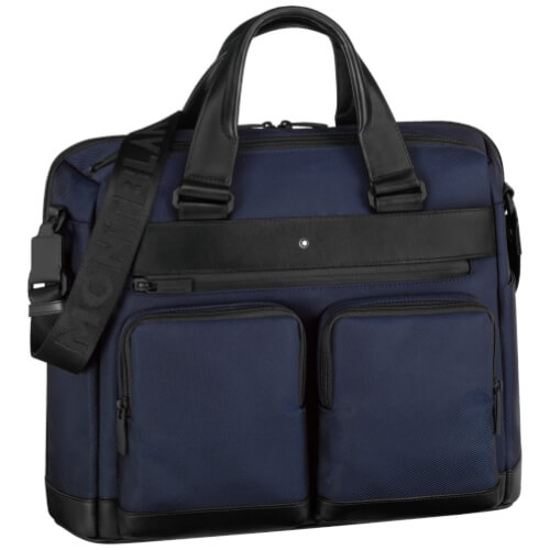 Borsa portadocumenti media con 2 tasche anteriori My Montblanc Nightflight - 124145 #1