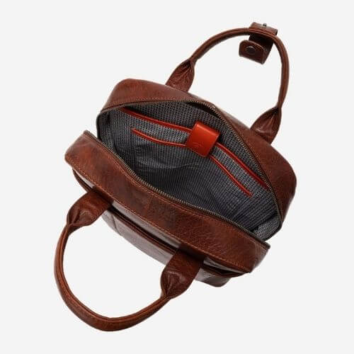 Dudubags Nuvola Pelle - Zaino Montreal - Pelle Marrone 624-1562 #4