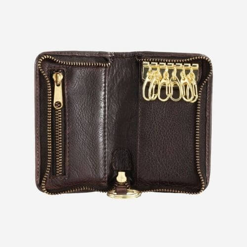 Dudubags – Portachiavi pelle – Onyx brown 580-1118 #1