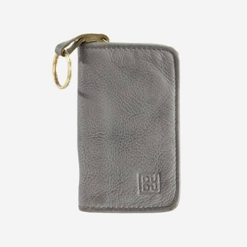 Dudubags – Portachiavi – Pelle Ash Gray 580-1118 #1