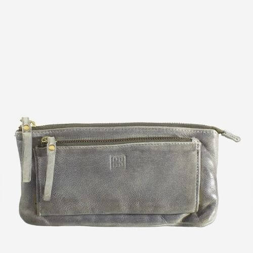 Dudubags – Portafoglio – Pelle Ash Gray 580-1086 #1