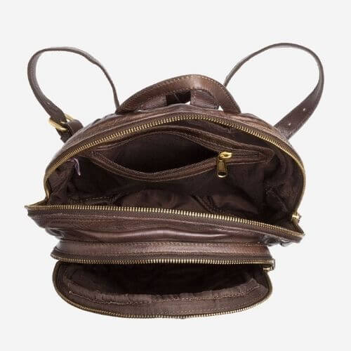 Dudubags – Zaino donna pelle – Cocoa brown 580-1243 #4